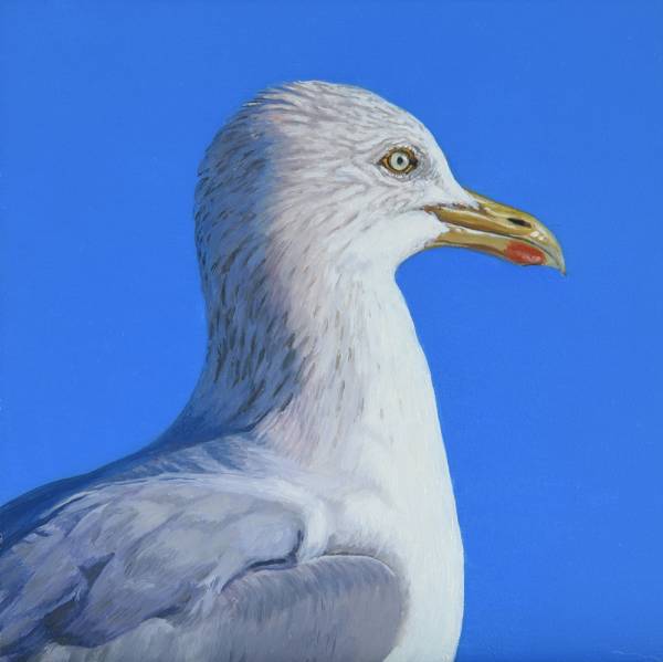 - Oil on Board, Painting by Nick J Williams, measuring 15 x 15 cm (H x W) framed at 31 x 31 cm £875